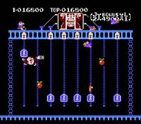 Donkey Kong Jr sur Nintendo Nes